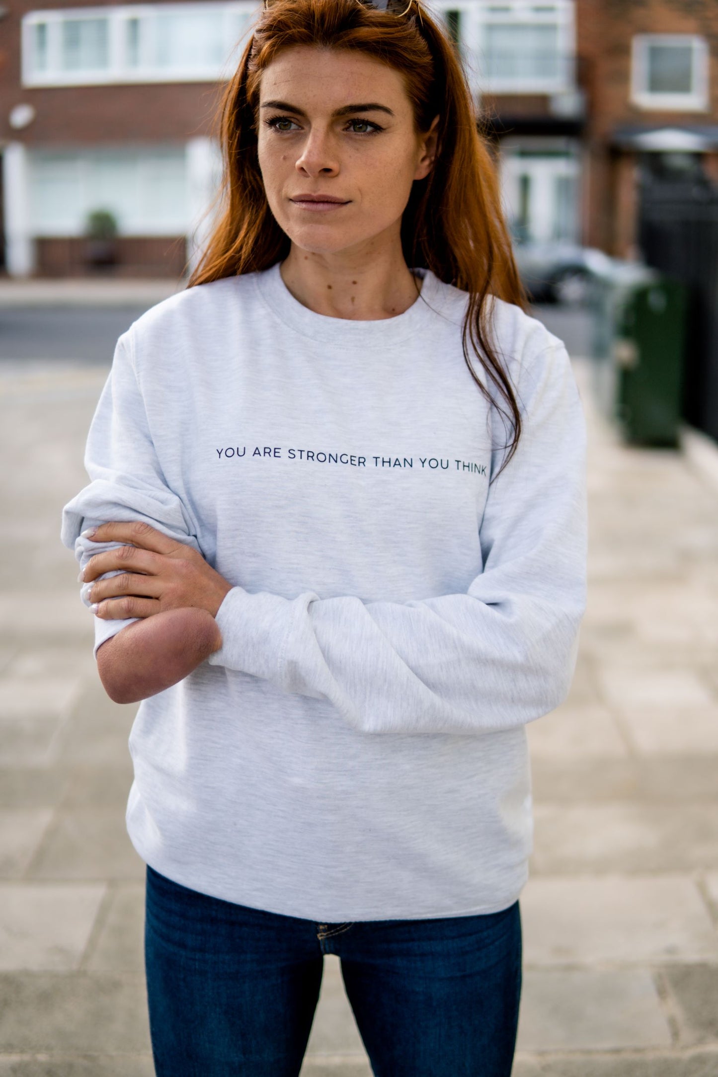 Quote Strength Sweatshirt